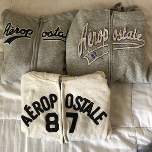 🤩BUNDLE🤩 Arepostale Zip Ups